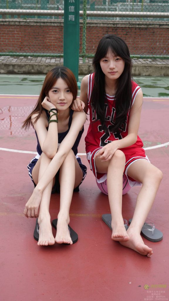 青柠映画 No.132 阿慌&叶子 篮球素甲素材 [136P-2V-7.9G]-图屿X