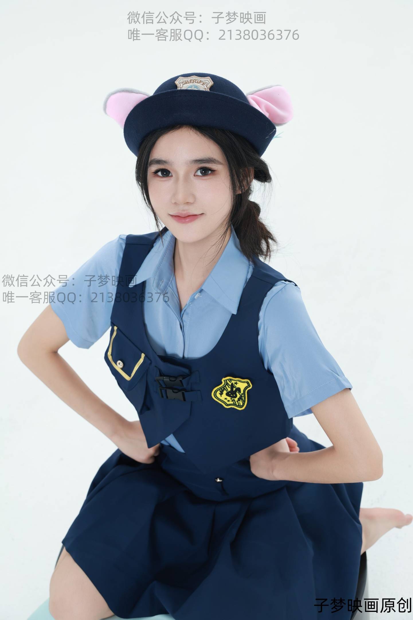 差点映画 NO.221 乔乔 COS兔子警官 [100P-440MB]-图屿X