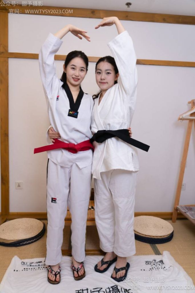 甜予摄影 NO.088 思思小云-跆拳道服、人字拖、裸足 [135P-2V-10.4GB]-图屿X