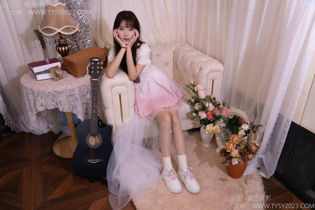 甜予摄影 NO.177 璇璇-板鞋、白棉袜、薄肉 [129P-2V-10.0GB]-图屿X