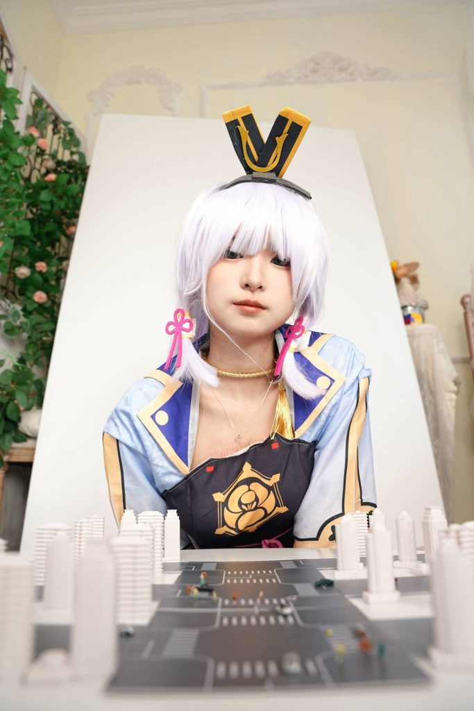 觅芙少女 NO.092 娜娜 cos神里凌华 巨人踩踏 [204P-1V-5.0GB]-图屿X