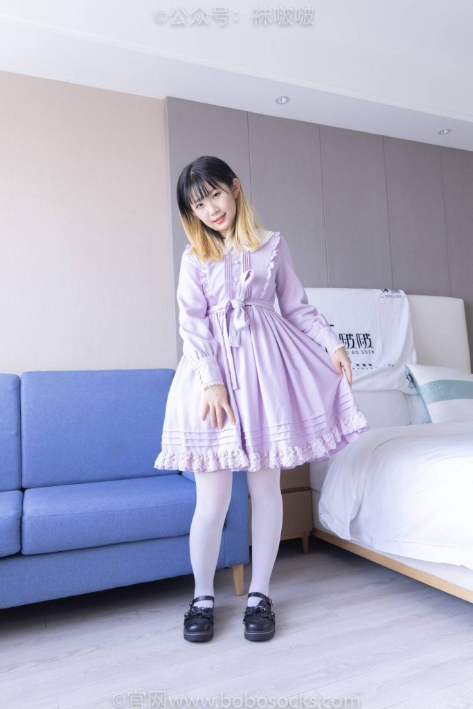 BoBoSocks袜啵啵 NO.079 砂糖-皮鞋、厚白丝（花絮版） [140P-1V-6.9GB]-图屿X