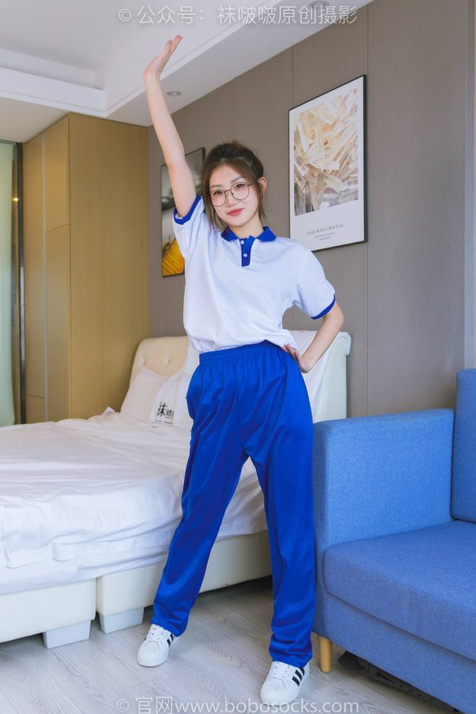 BoBoSocks袜啵啵 NO.193 小沫-贝壳头板鞋、白棉袜、肉丝 [140P-1V-6.1GB]-图屿X