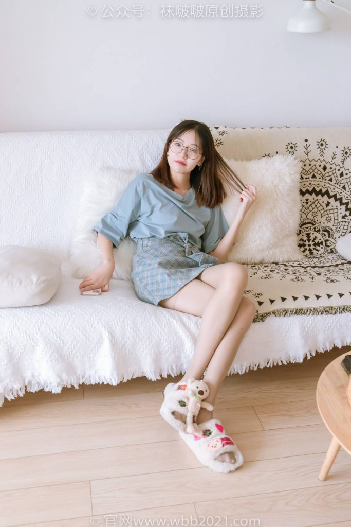 BoBoSocks袜啵啵 NO.239 小甜豆-棉拖鞋、灰丝、裸足 [140P-1V-5.2GB]-图屿X