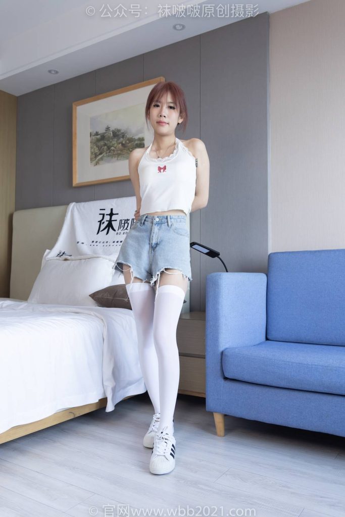 BoBoSocks袜啵啵 NO.264 果冻-高跟鞋、贝壳头板鞋、黑丝腿袜、白丝 [180P-1V-6.8GB]-图屿X