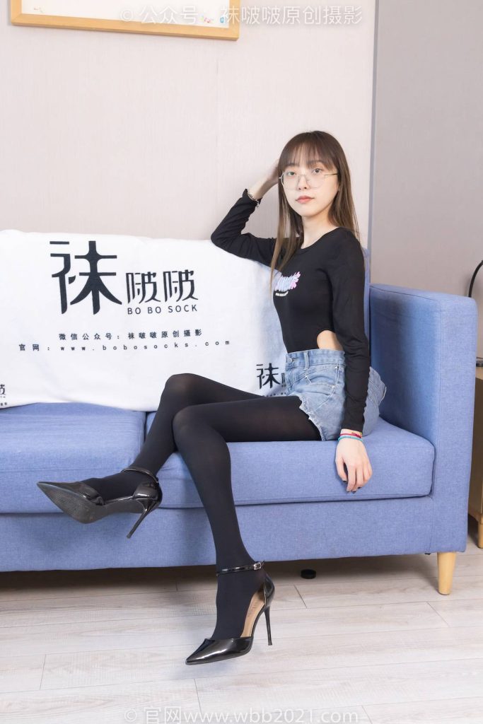 BoBoSocks袜啵啵 NO.321 稚予-高跟鞋、厚黑丝（花絮版） [150P-1V-6.0GB]-图屿X