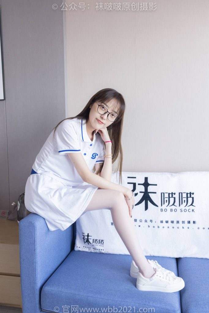 BoBoSocks袜啵啵 NO.344 稚予-板鞋、平底鞋、白丝（花絮版） [150P-1V-6.4GB]-图屿X