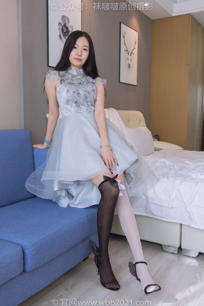 BoBoSocks袜啵啵 NO.356 小甜豆-高跟鞋、黑白丝大腿袜、踩蛋糕果冻  [150P-1V-6.3GB]-图屿X