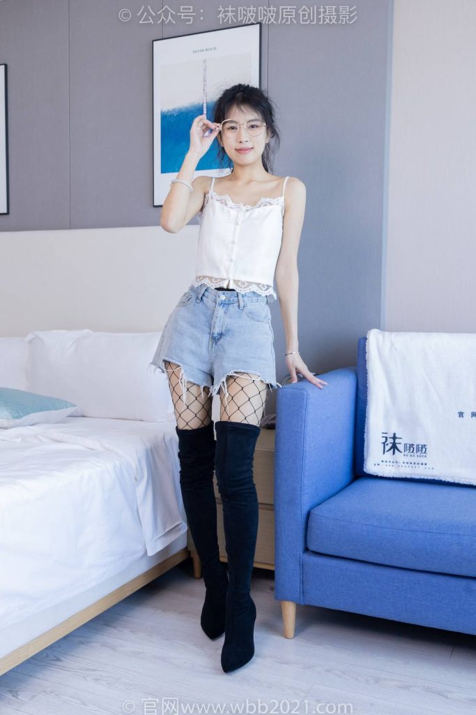 BoBoSocks袜啵啵 NO.383 奶油-长靴、高跟长靴、黑丝、网袜、裸足 [150P-1V-6.5GB]-图屿X