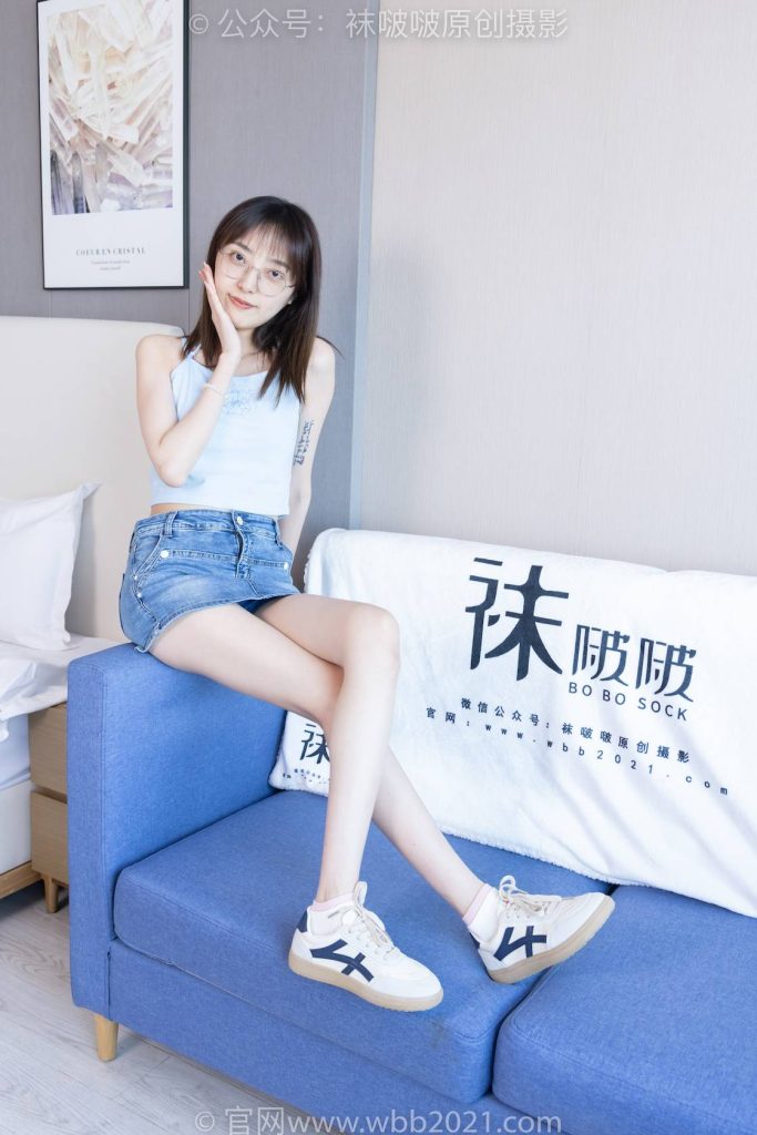 BoBoSocks袜啵啵 NO.385 稚予-高跟鞋、皮鞋、运动鞋、厚黑丝、白棉 [180P-1V-6.9GB]-图屿X