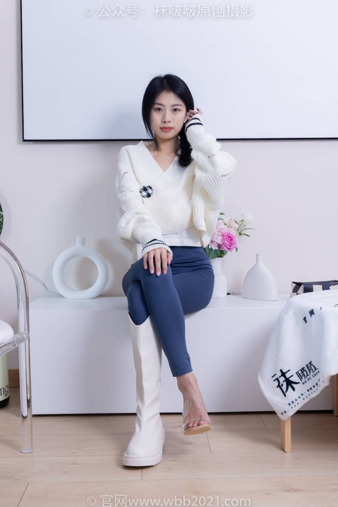 BoBoSocks袜啵啵 NO.389 奶油-长靴、高跟凉鞋、黑丝、裤里丝、裸足 [190P-1V-8.0GB]-图屿X