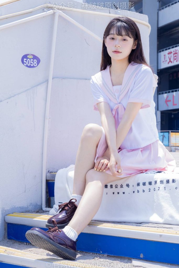 BoBoSocks袜啵啵 NO.399 糯米-皮鞋、白棉袜、jk制服（花絮版） [145P-1V-6.3GB]-图屿X