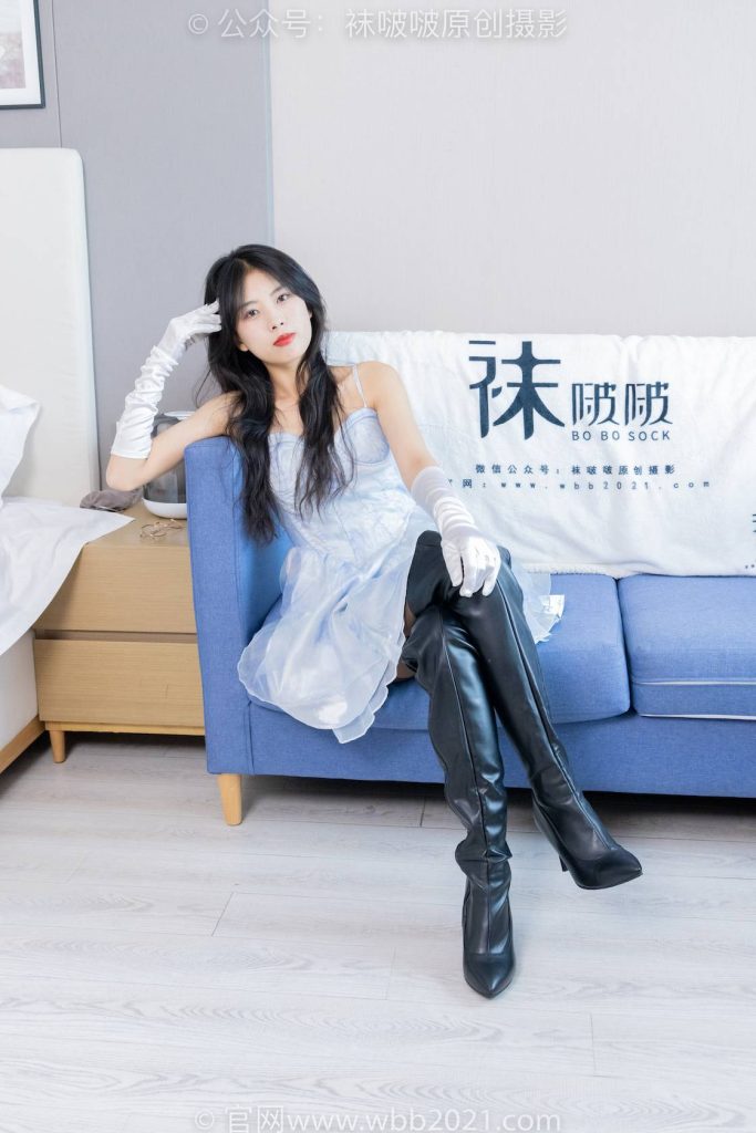 BoBoSocks袜啵啵 NO.427 奶油-两双长靴、黑丝（脚尖微加固款） [149P-1V-6.5GB]-图屿X