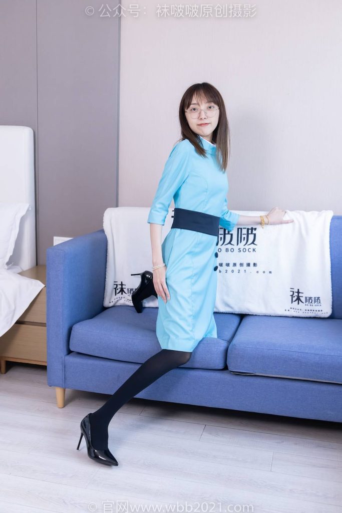 BoBoSocks袜啵啵 NO.440 稚予-高跟鞋、厚黑丝、空姐制服（花絮版） [200P-1V-6.9GB]-图屿X