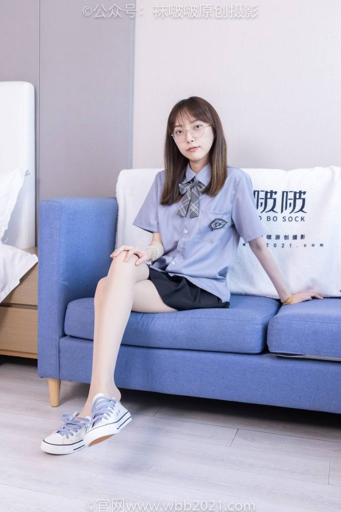 BoBoSocks袜啵啵 NO.460 稚予-JK制服、皮鞋、帆布鞋、薄白丝 [163P-1V-7.2GB]-图屿X