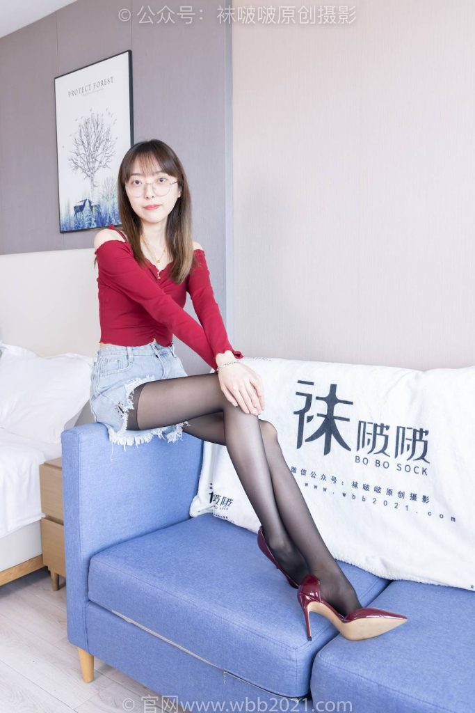 BoBoSocks袜啵啵 NO.473 稚予 高跟鞋、黑丝（脚尖微加固款）、挑鞋 [140P-1V-5.3GB]-图屿X