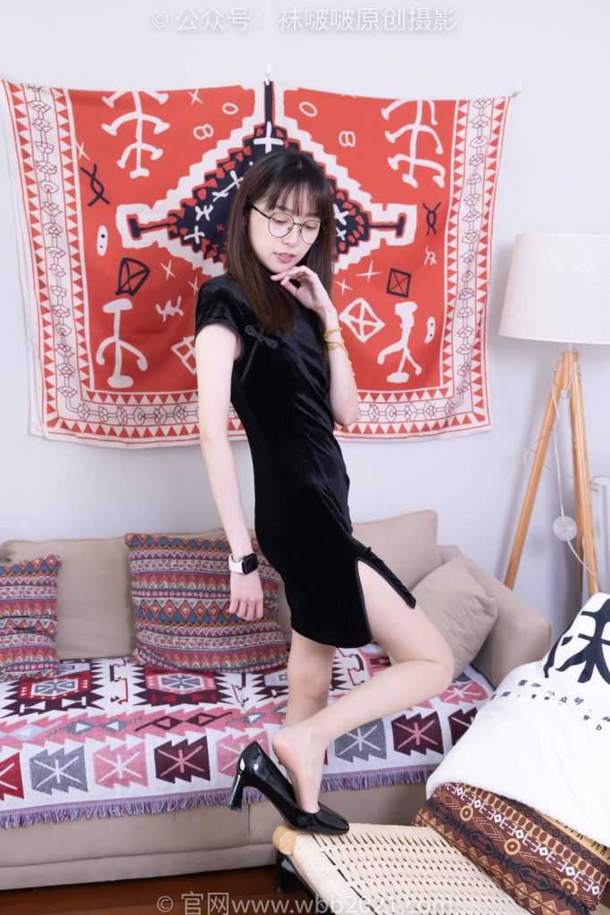 BoBoSocks袜啵啵 NO.482 稚予 高跟鞋、厚黑丝大腿袜、肉丝、旗袍 [140P-1V-5.6GB]-图屿X