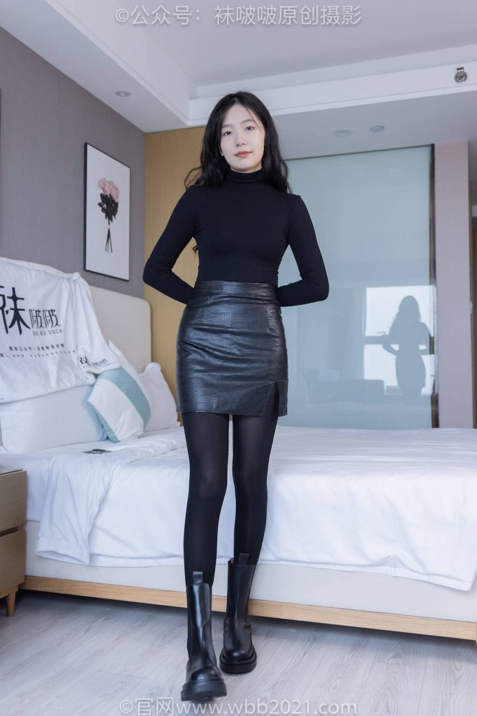 BoBoSocks袜啵啵 NO.501 小甜豆 短靴、长靴、厚黑丝（花絮版） [147P-1V-7.0GB]-图屿X