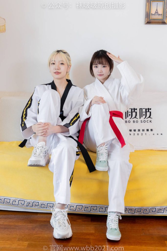 BoBoSocks袜啵啵 NO.549 小甜豆甜甜圈 运动帆布鞋、肉丝棉袜、裸足 [149P-1V-6.8GB]-图屿X