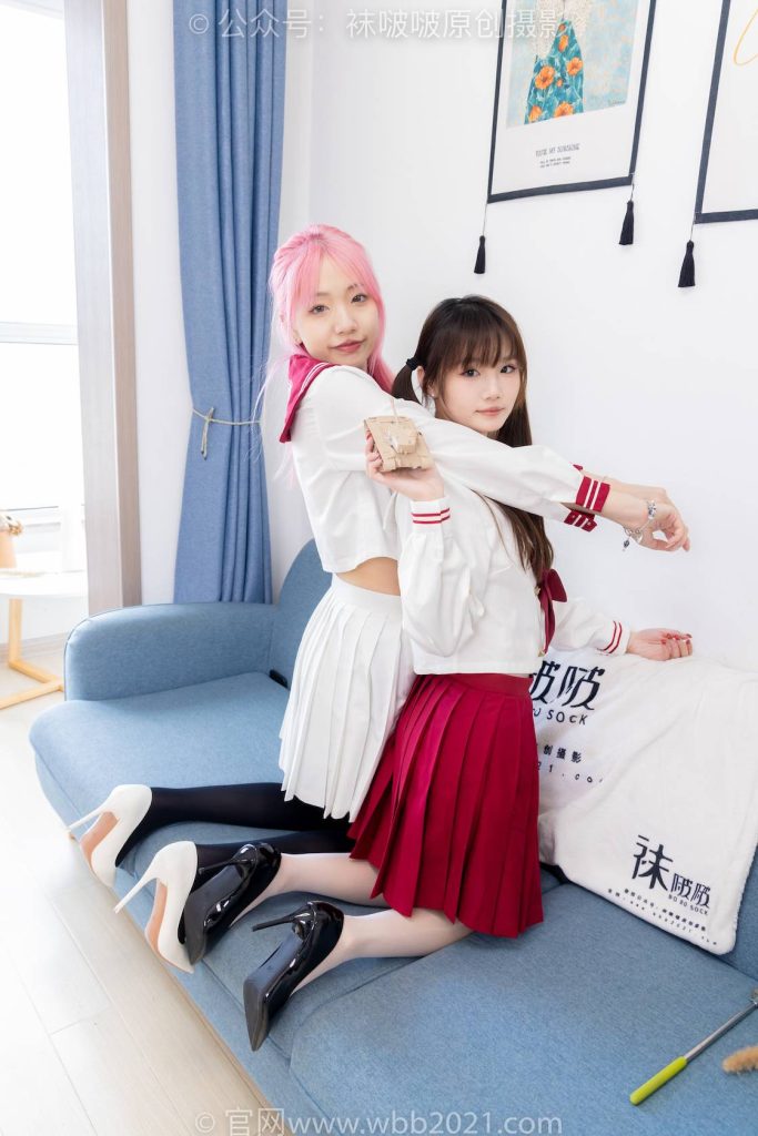 BoBoSocks袜啵啵 NO.576 小甜豆甜甜圈-高跟鞋、厚黑丝、白丝、裸足 [197P-1V-8.7GB]-图屿X