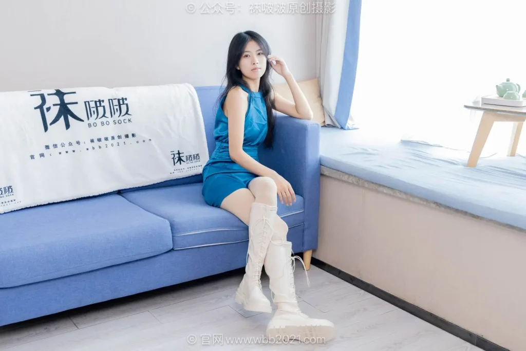 BoBoSocks袜啵啵 NO.601 奶油 长靴、厚肉丝 花絮版 [144P-1V-6.6GB]-图屿X