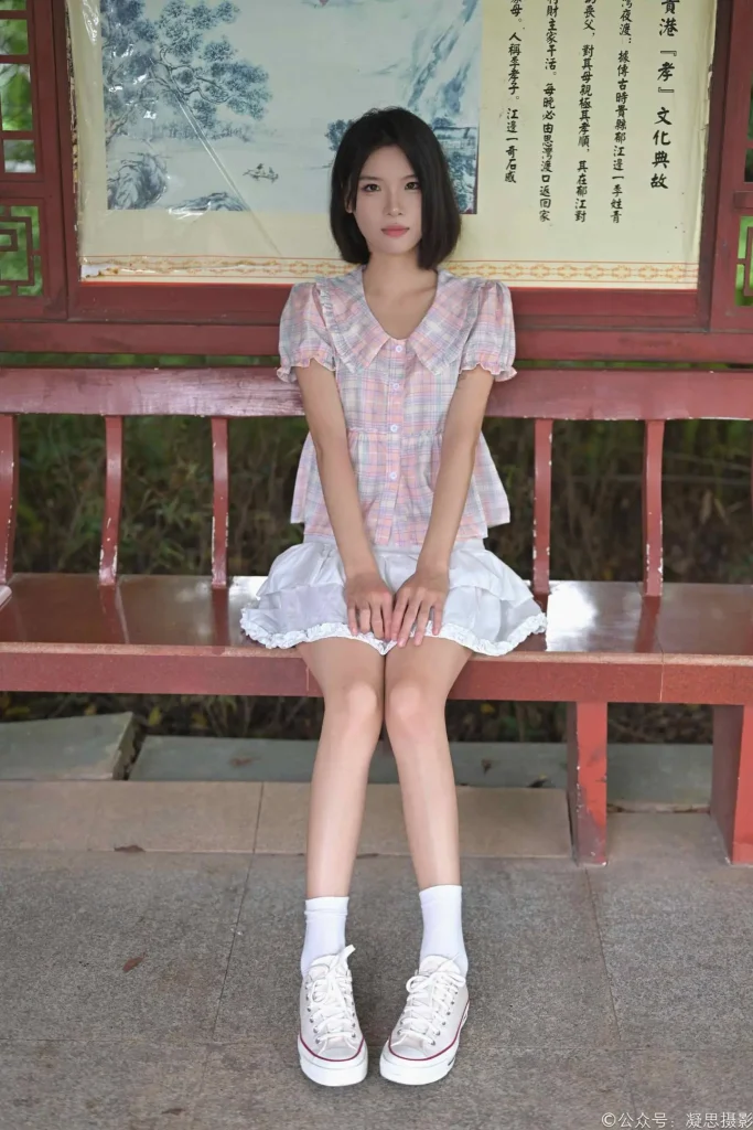 凝思摄影 NO.037 小睿 短裙、短白袜、平底鞋 [150P-1V-5.9GB]-图屿X