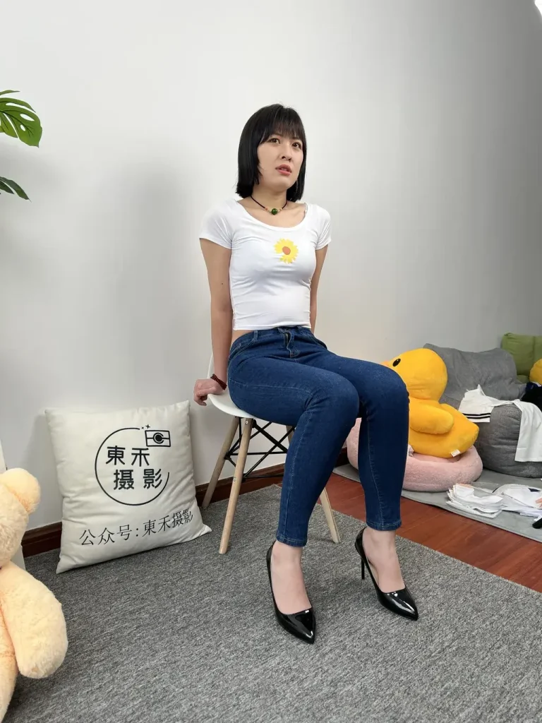 三禾摄影 NO.030 牛仔裤 棉袜 帆布鞋 高跟 [199P-1V-1.3GB]-图屿X