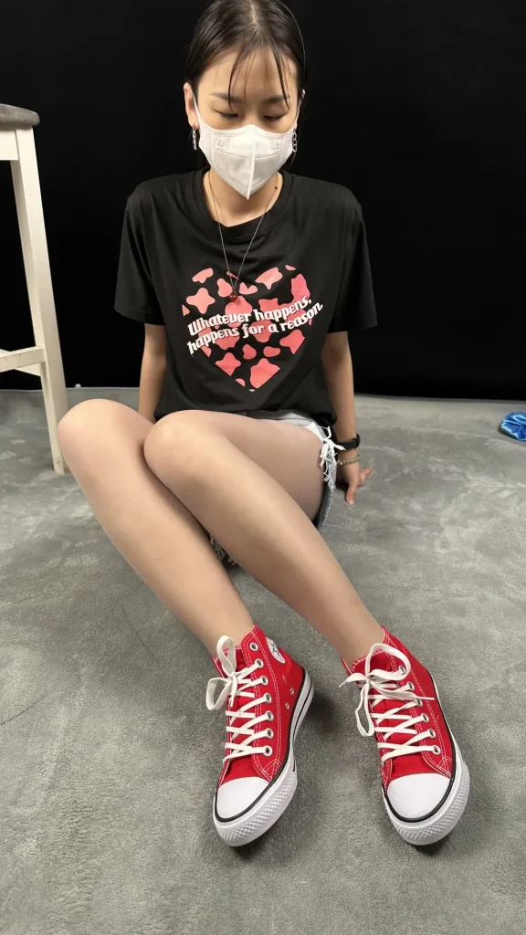 三禾摄影 NO.047 休闲短裤 肉丝 帆布鞋 [183P-1V-1.5GB]-图屿X