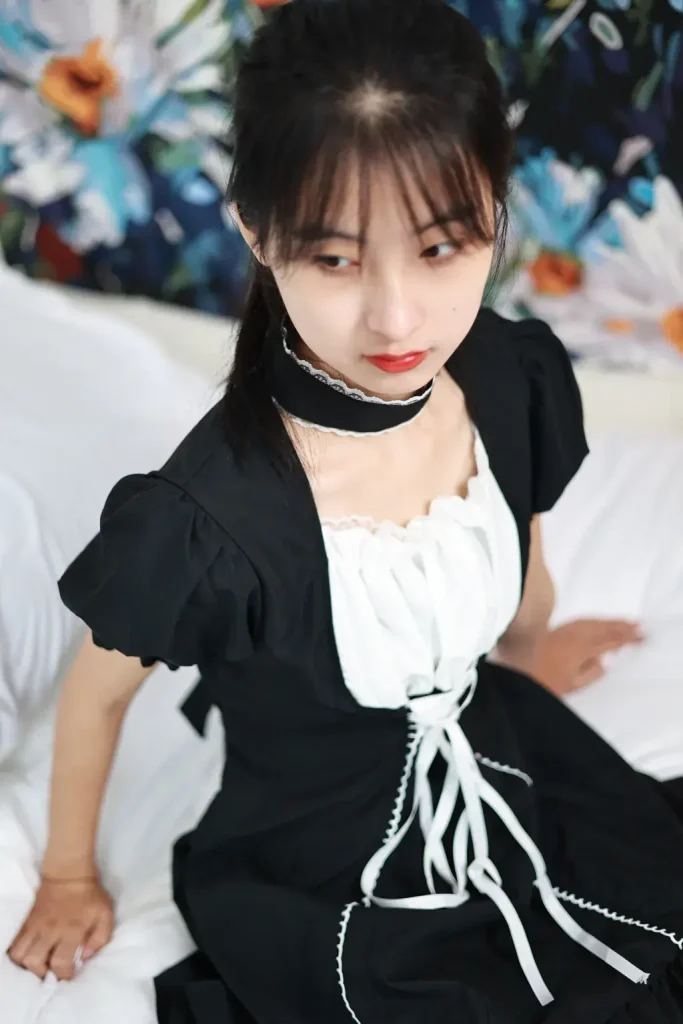 三禾摄影 NO.053 女仆装 黑丝 小皮鞋 [177P-1V-1.1GB]-图屿X