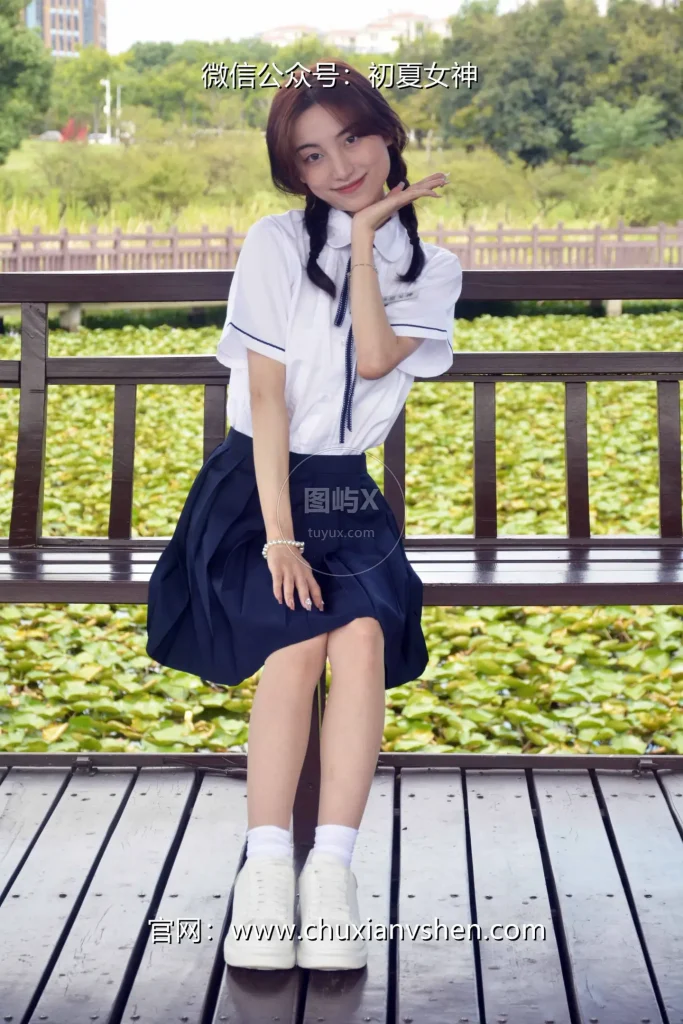 初夏女神 NO.080 柒柒 职高校服 [140P-1V-5.7GB]-图屿X