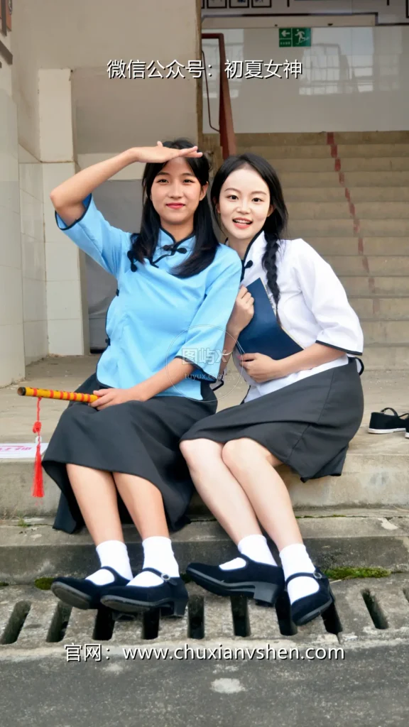 初夏女神 NO.090 点点、双双 民国姐妹 [180P-2V-7.5GB]-图屿X