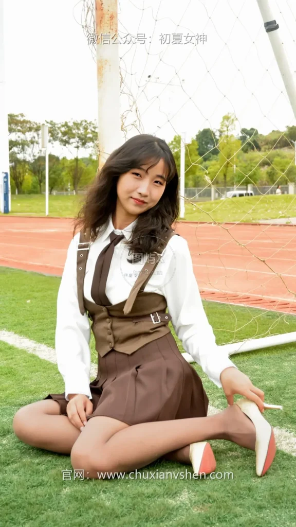 初夏女神 NO.095 点点~【咖啡JK】秋意浓，这该是秋天拥有的颜色 [140P-1V-3.3GB]-图屿X