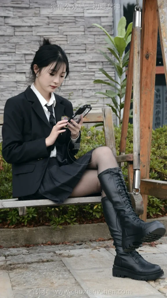 初夏女神 NO.110 安妮 西装小裙 [140P-1V-5.0GB]-图屿X