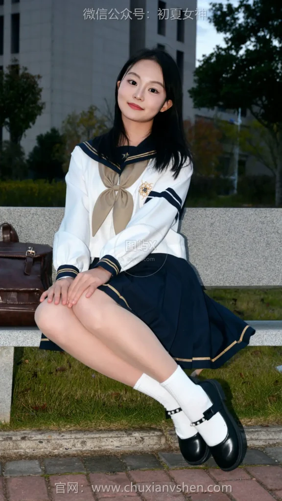 初夏女神 NO.115 双双 海军服JK [140P-1V-4.0GB]-图屿X