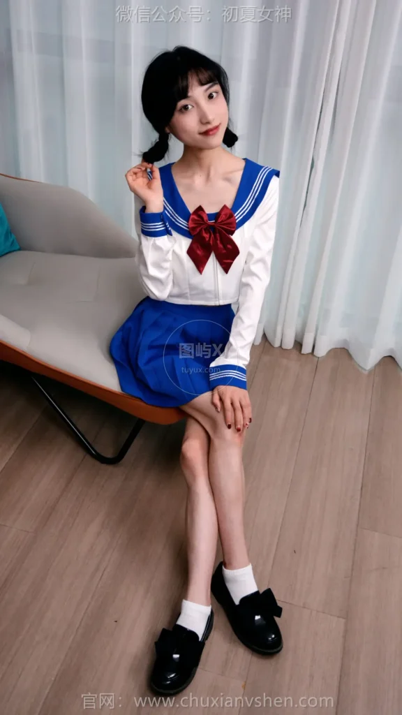 初夏女神 NO.158 柒柒 蓝色妖姬 [140P-1V-5.0GB]-图屿X