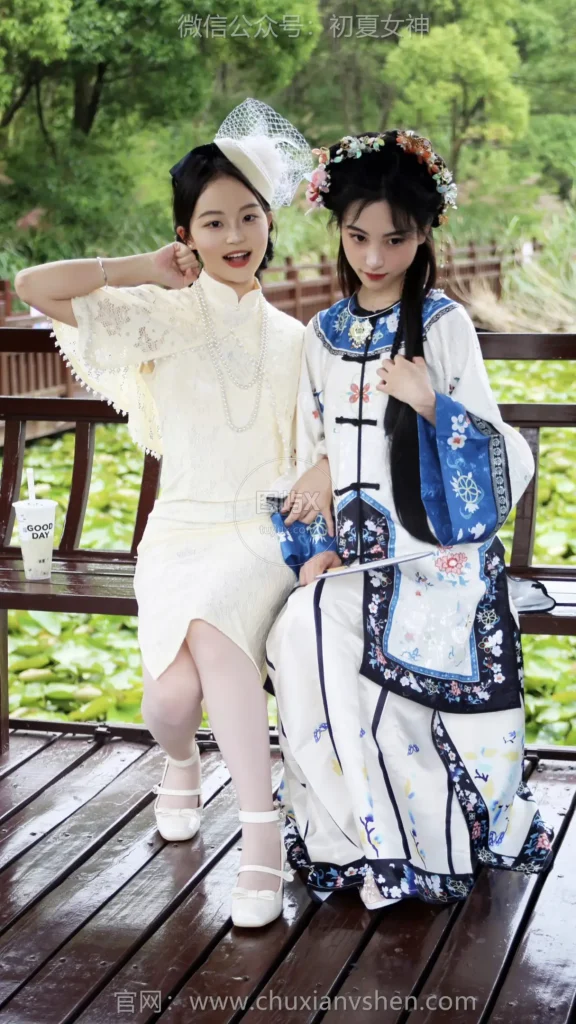 初夏女神 NO.217 柒柒、双双 留洋晚清 [120P-1V-5.2GB]-图屿X