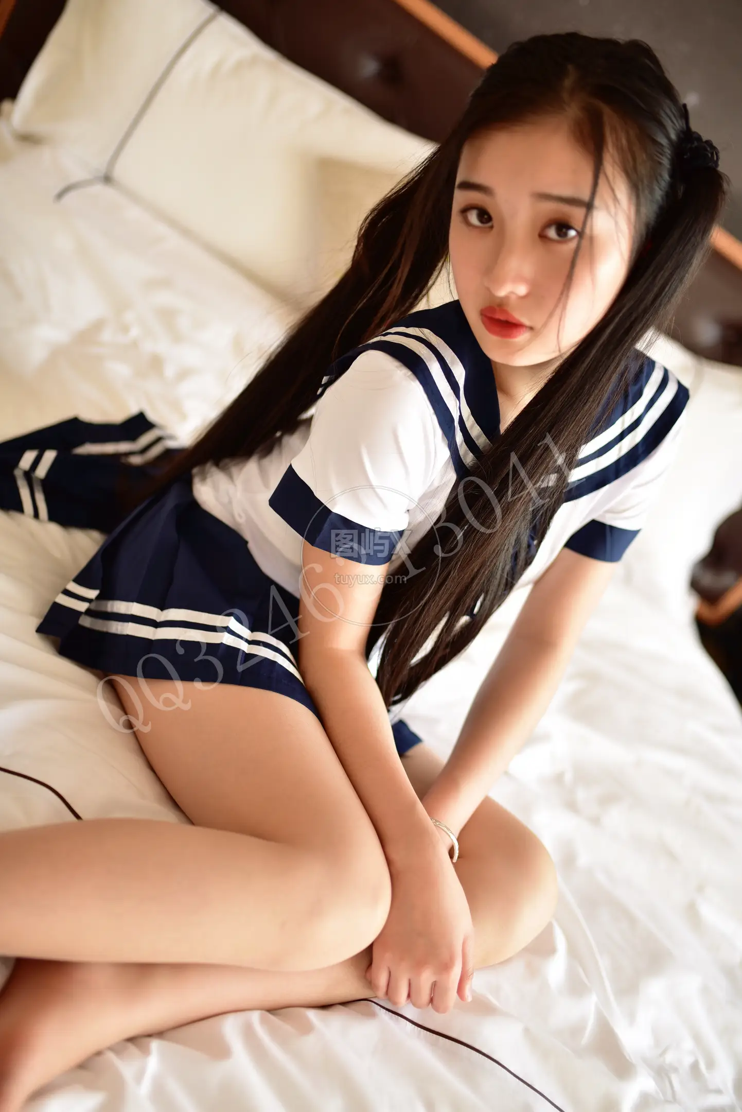 大生模拍 特辑-君君 JK水手装 [63P-245MB]-图屿X