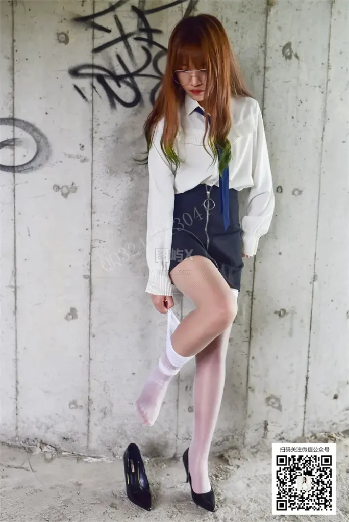 大生模拍 NO.038 小蕊-肉丝套上白丝 [47P-6V-742MB]-图屿X