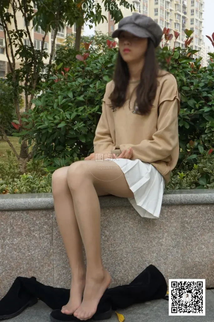 大生模拍 NO.094 过膝靴灰丝 [77P-1V-569MB]-图屿X