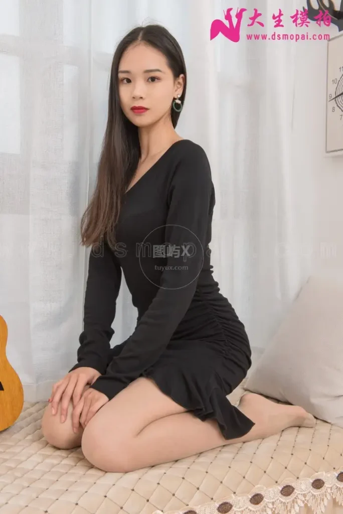 大生模拍 NO.121 珊珊 肉丝小吉他 [58P-1V-412MB]-图屿X