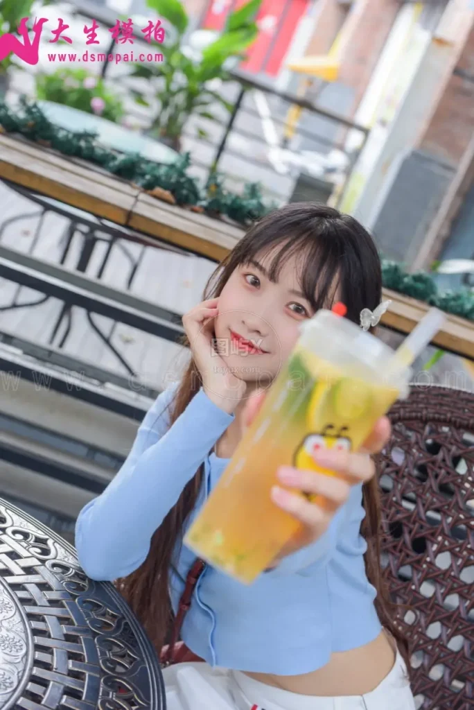 大生模拍 NO.192 雨桐 柠檬茶妹妹 [30P-103MB]-图屿X