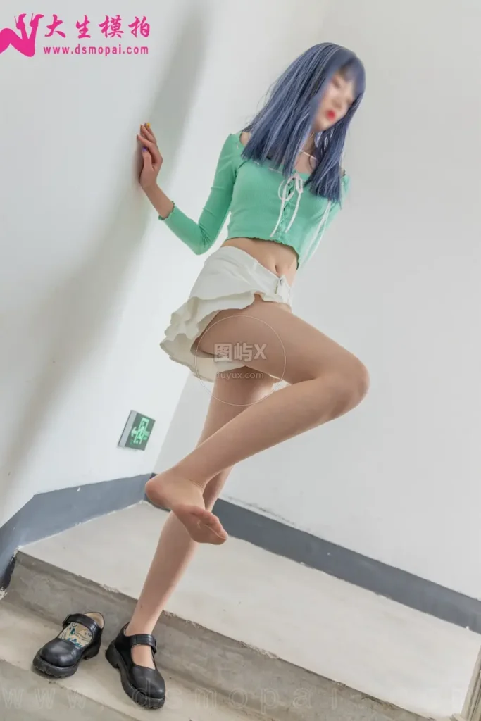 大生模拍 NO.234 利利 楼道美丝 [64P-1.0GB]-图屿X