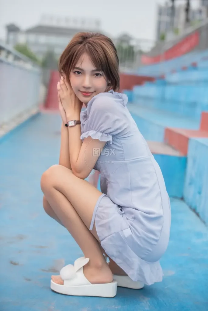 大生模拍 NO.239 肖敏 看台肉丝 [56P-368MB]-图屿X