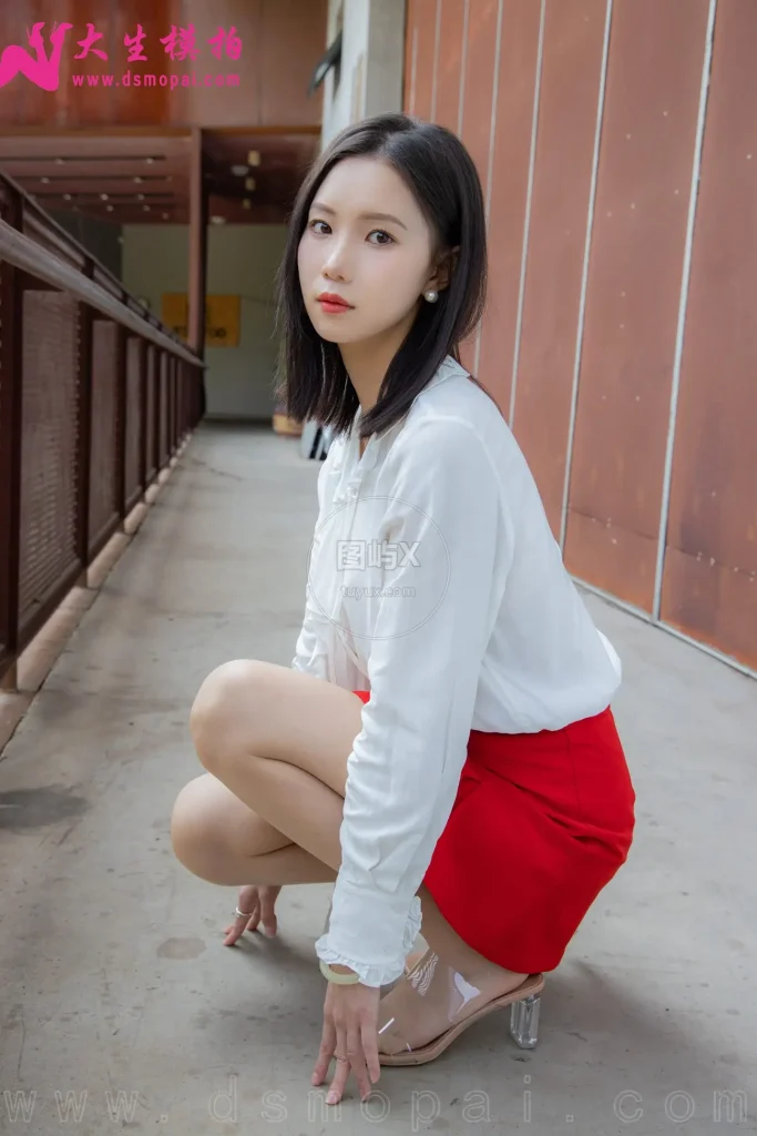 大生模拍 NO.261 小婵 红色风情 [59P-453MB]-图屿X