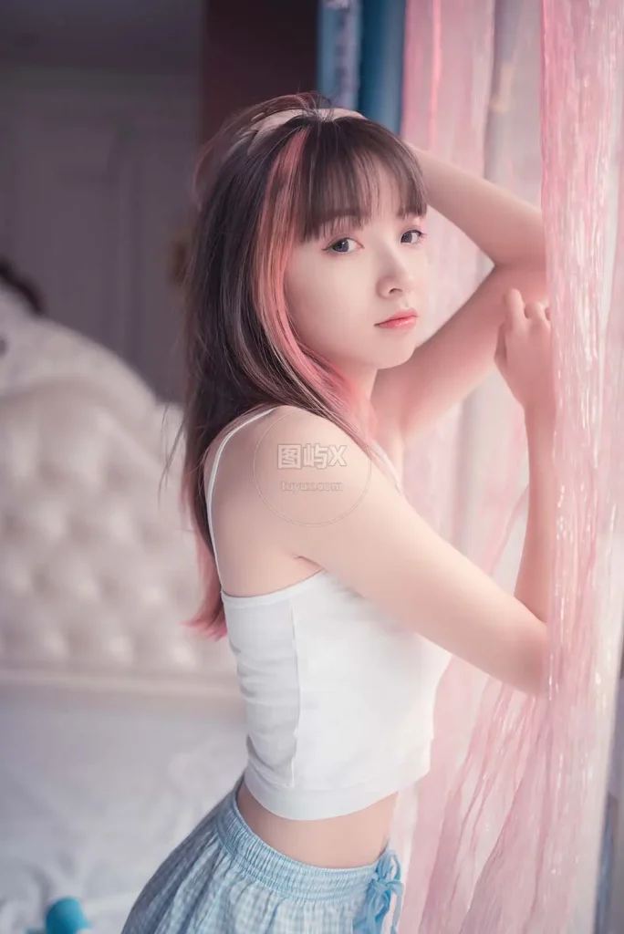 风之领域 No.014 蓝白条长袜 [50P-257MB]-图屿X