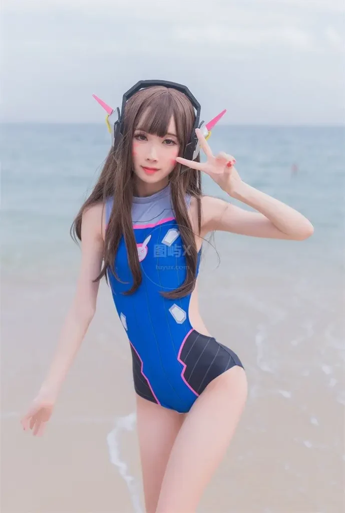 风之领域 No.074 赛场的足球宝贝 Cos守望先锋DVA [49P-223MB]-图屿X