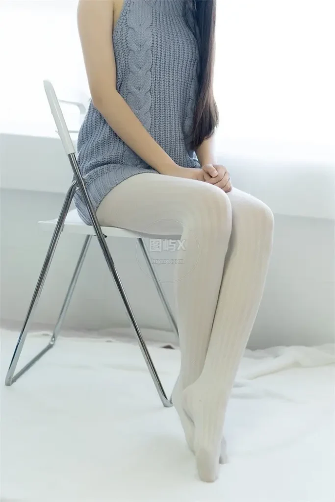 风之领域 No.087 白丝露背毛衣 [39P-129MB]-图屿X