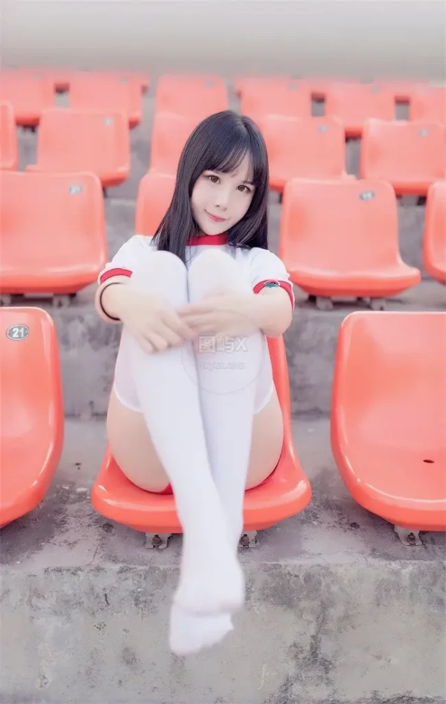 风之领域 No.120 体育馆 粉白少女 [48P-281MB]-图屿X