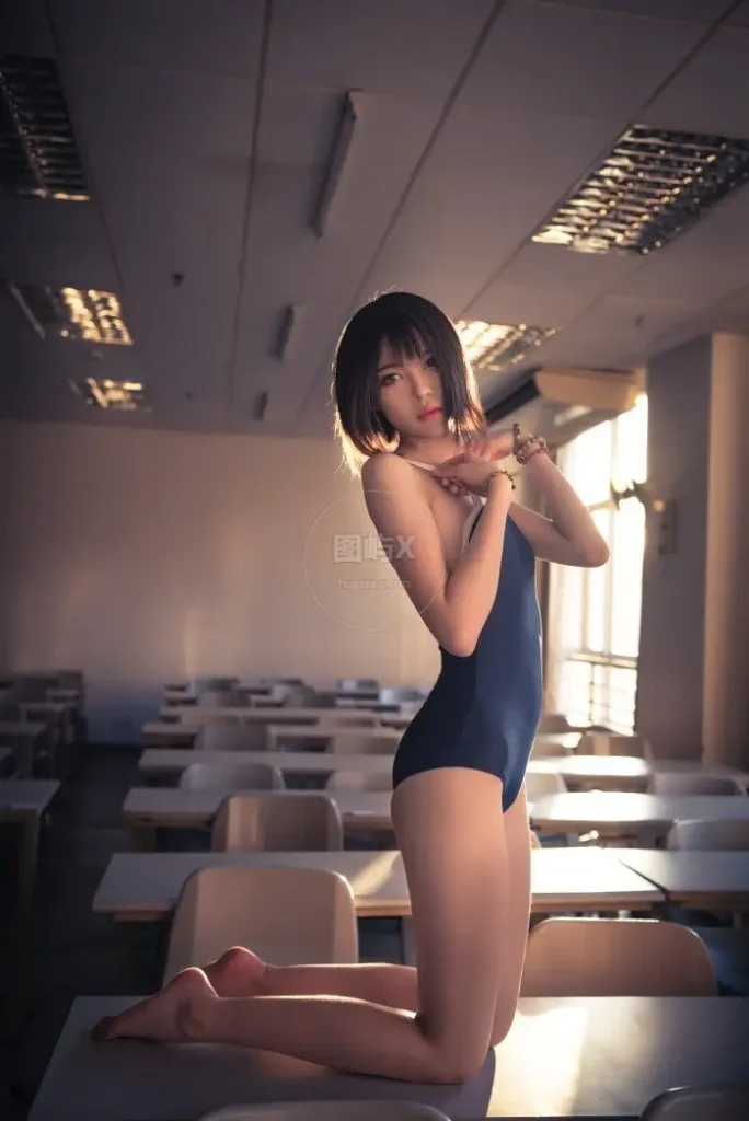 风之领域 No.166 体操服黑丝少女 [51P-277MB]-图屿X