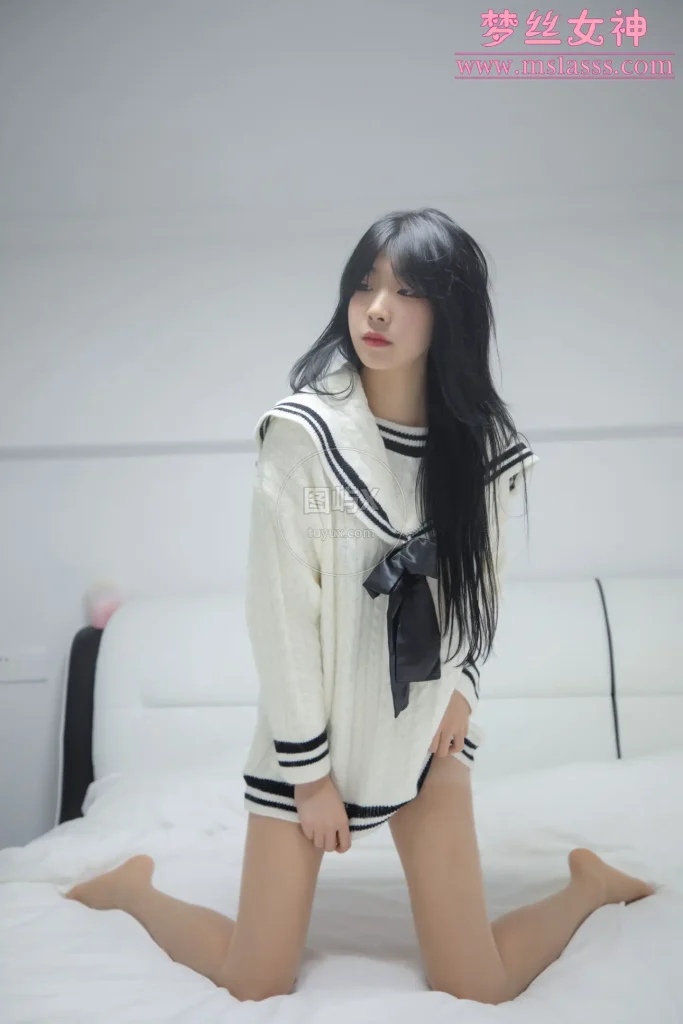 MSLASS梦丝女神 韩飞儿 白衣大长腿 [27P-141MB]-图屿X